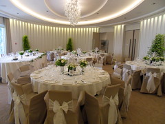 Wedding breakfast and evening reception @ Coworth Park, Ascot