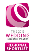 We were shortlisted in the Wedding Industry Awards 2013 | Awards and Recognition